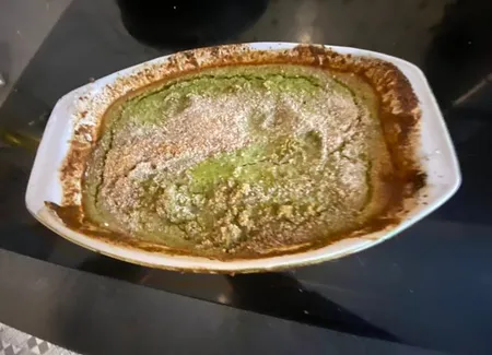 Flan brocolis et chèvre
