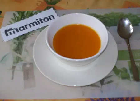 Potage carottes poivrons
