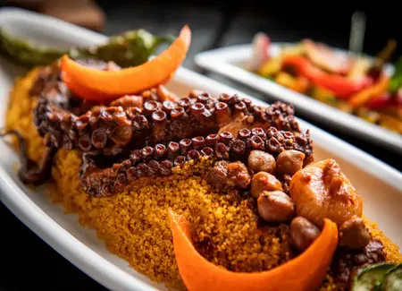 Couscous au poulpe facile