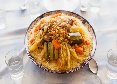 Couscous au pois chiche facile