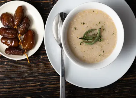 Belboula (soupe d'orge à la marocaine)