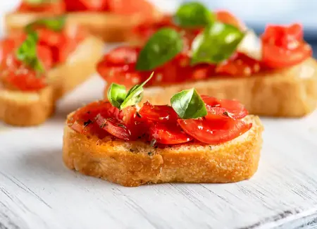 Bruschetta airfryer