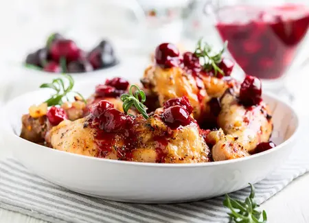 Poulet aux écrevisses facile