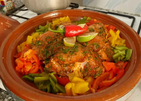 Tajine marocain au poisson