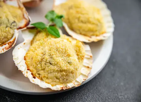 Coquilles st-jacques à la normande