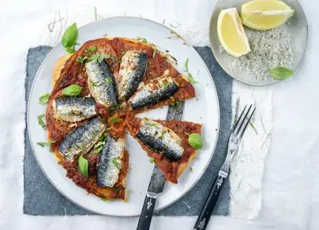Gâteau de courgettes à la sardine