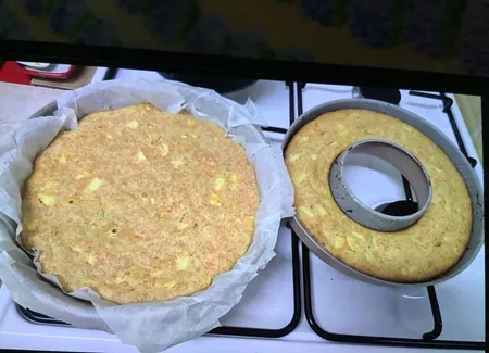 Gâteau à la carotte et aux pommes