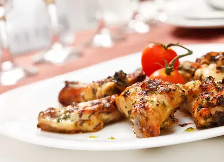 Romariottes (ailerons de poulet panés ail persil)