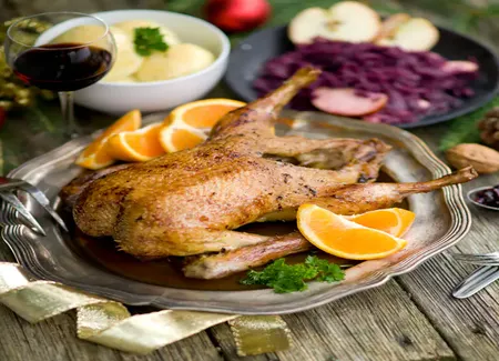 Canard à l'orange sanguine