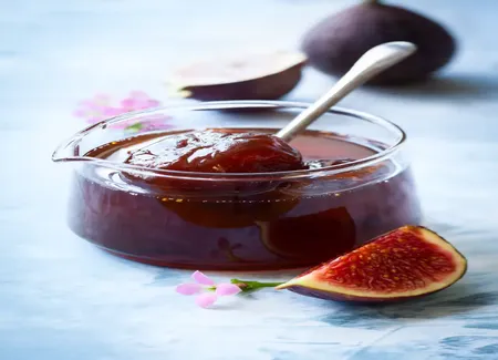 Confiture de figues sèches au thé de zabelle