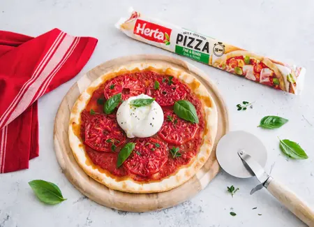 Pizza burrata