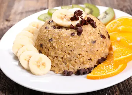 Bowl cake banane chocolat
