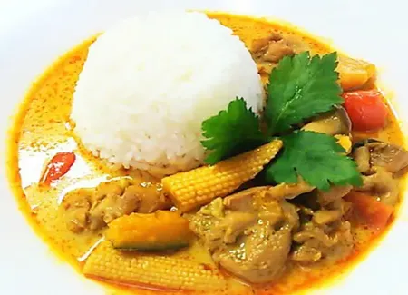 Curry thaï à la japonaise