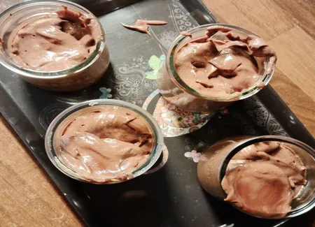 Mousse au chocolat noir corsé