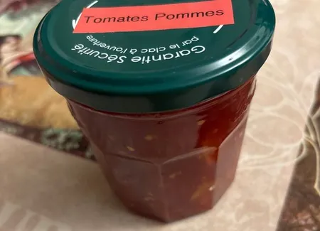 Confiture de tomate au citron