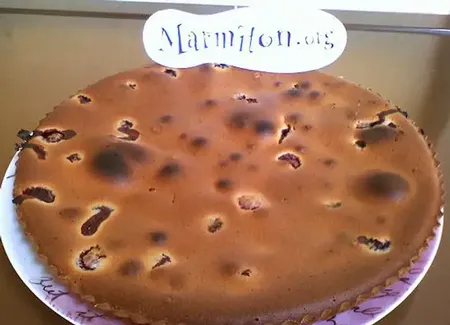 Clafoutis aux framboises facile