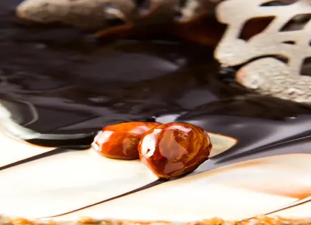 Amandes au caramel
