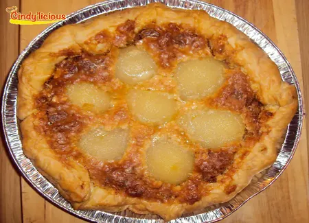 La tarte gingembre poire