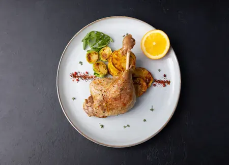 Confit de canard au four