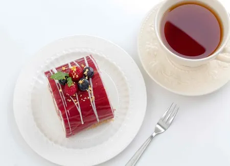 Bûche légère aux framboises et au mascarpone