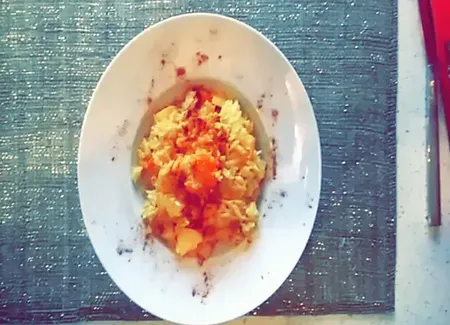 Crevettes au curry