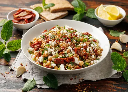 Salade pois chiche libanaise