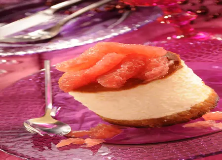 Cheesecake orange et miel