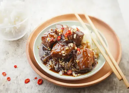 Porc au caramel au cookeo
