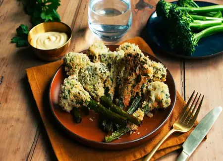 Brocolis bimi® en tempura légère & mayonnaise citronnée au yuzu
