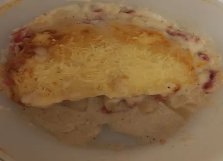 Gratin de salsifis tout simple et sans lait