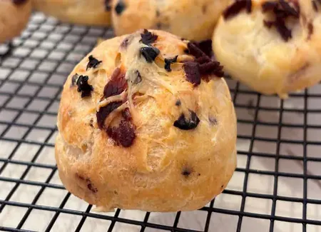 Gougères thermomix lardons