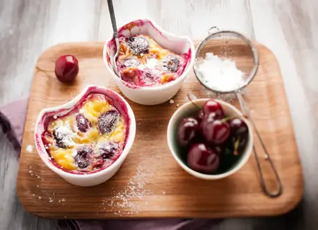 Clafoutis aux cerises au cookeo