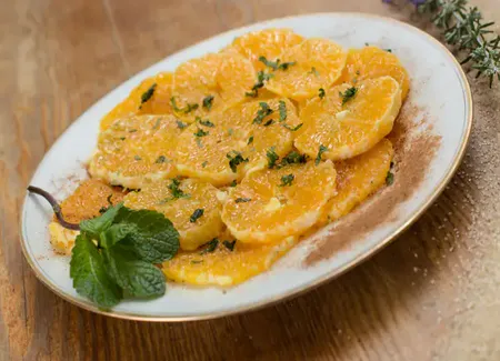 Salade d'orange à l'huile d'olive (espagne)