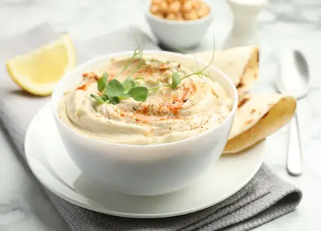 Houmous de haricots blancs