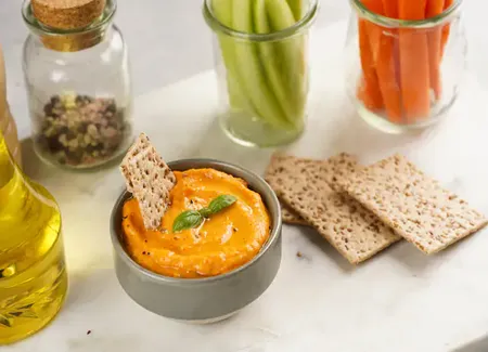 Houmous de carottes