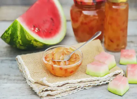 Confiture de pastèque et d'orange