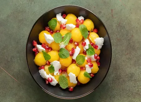 Salade d'été melon et feta