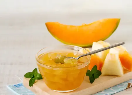 Compote melon pêches