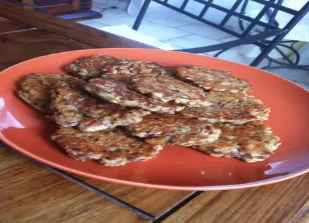 Galettes diététiques et gourmandes aux pommes