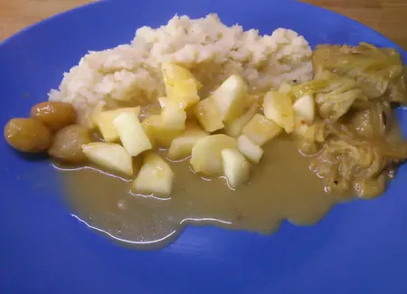 Purée céleri rave et pommes