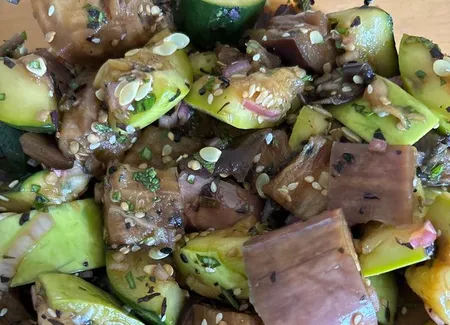 Aubergines "à la japonaise" simple