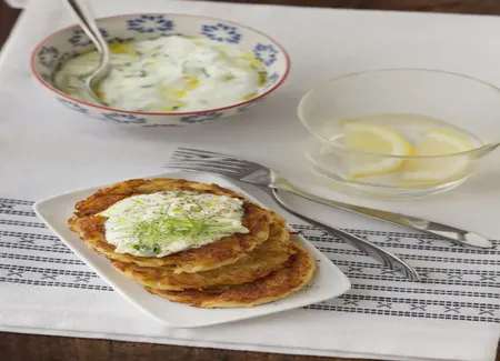 Galette de pommes de terre polonaise