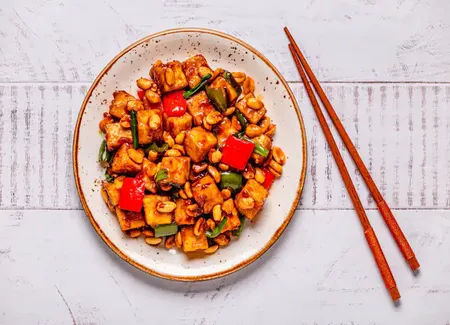 Poêlée de légumes et tofu
