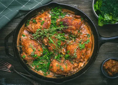 Poulet cocotte grand-mère