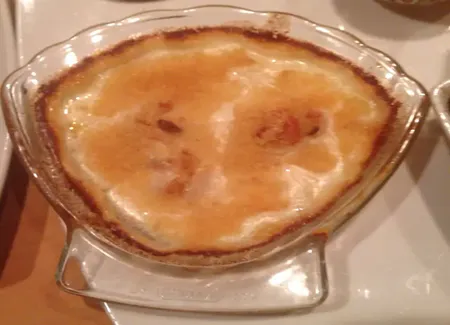 Gratin de noix de saint-jacques au comté