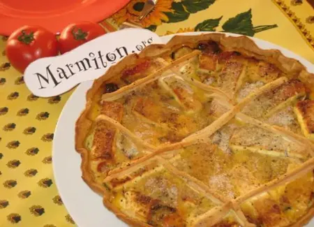 Tarte aux 3 poivrons