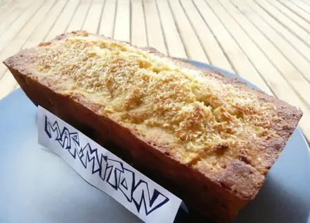 Cake coco - gingembre - citron vert