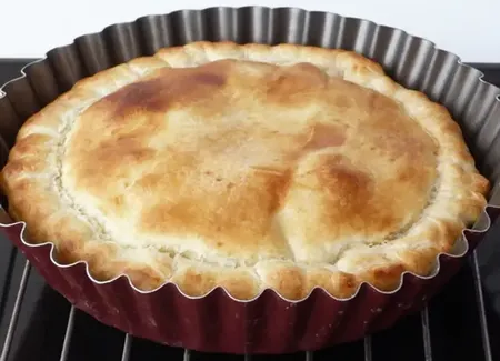 Tourte aux trois fromages