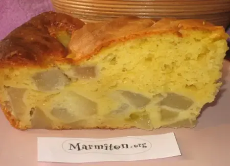 Gâteau léger aux poires