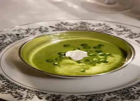 Veloute de petits pois